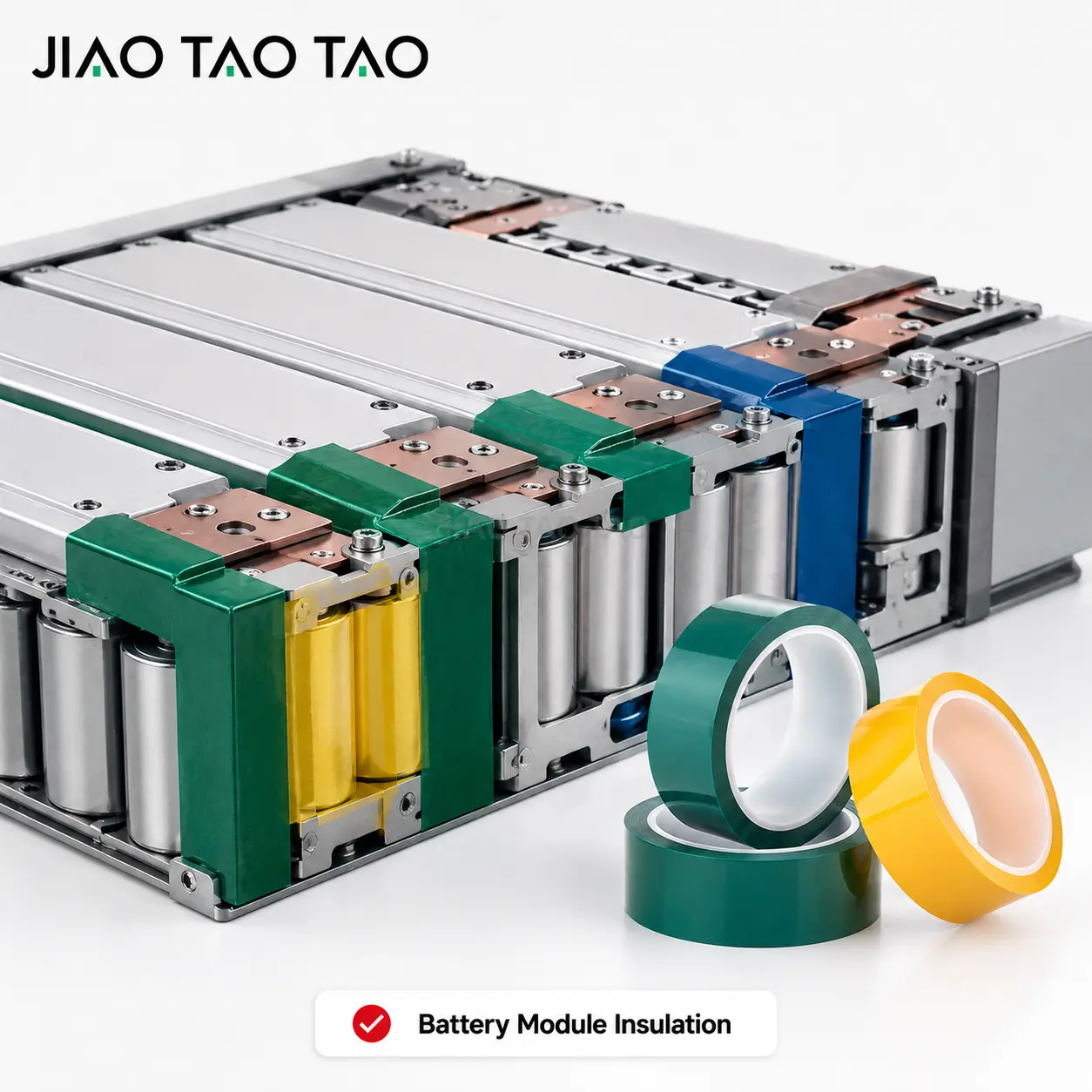 Mylar tape for battery pack insulation and cell protection